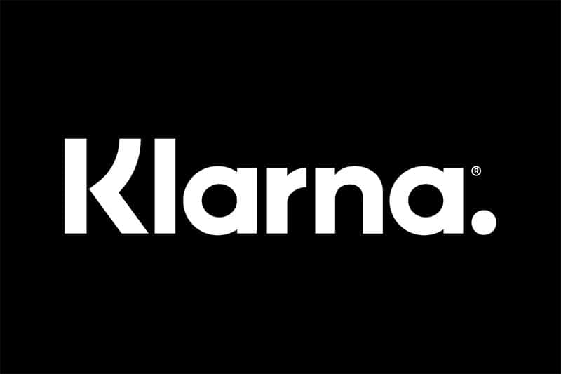 Klarna Logo black white